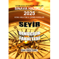 GASM-GOSS 2025 Seyir Sınava Hazırlık Kitabı